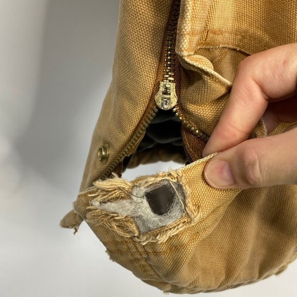 Walls Zero Zone Insulated Canvas Bibs Coveralls Size XL Short - Picture 5 of 10